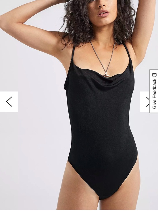 Free People Other - Free People Black Scoop Neck Top